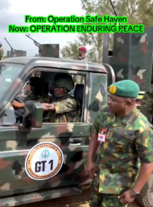 Le changement de nom de leffort militaire dans la région du centre-nord du Nigéria en Opération Paix durable a été annoncé le 29 août 2025.
