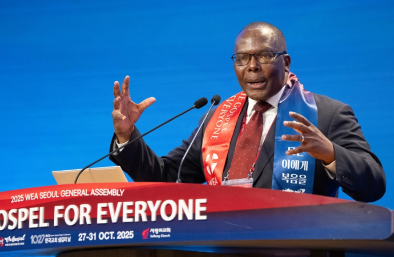 Le révérend docteur Goodwill Shana, président exécutif de lAlliance évangélique mondiale