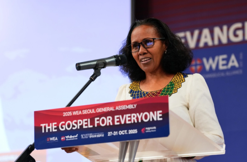 Le Dr Seble Daniel, directrice de la Commission des femmes de lAlliance évangélique mondiale