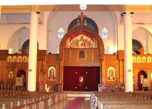 Cathédrale copte Saint-Michel – Assouan, Égypte.