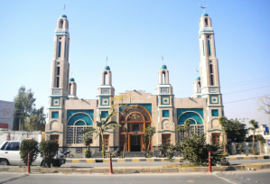 Mosquée Gulshan Dadan Khan à Rawalpindi, Pakistan.