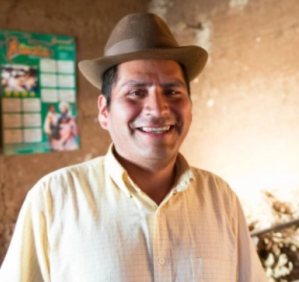 Amador, un homme de la communauté quechua Wanca du Pérou.