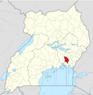 District dIganga, Ouganda.