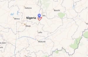 Localisation du comté de Riyom, État du Plateau, Nigéria.