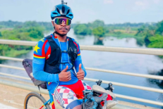 Masaisai a parcouru à vélo le trajet de Goma à Rabat, au Maroc, dans le cadre de son initiative « Pedals for Peace »
