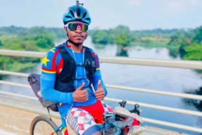 Masaisai a parcouru à vélo le trajet de Goma à Rabat, au Maroc, dans le cadre de son initiative « Pedals for Peace »