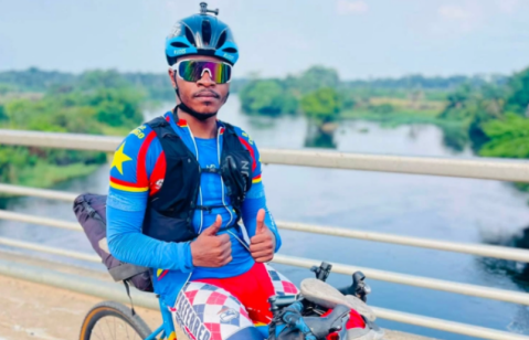 Masaisai a parcouru à vélo le trajet de Goma à Rabat, au Maroc, dans le cadre de son initiative « Pedals for Peace »
