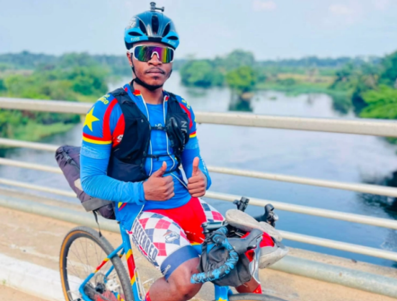 Masaisai a parcouru à vélo le trajet de Goma à Rabat, au Maroc, dans le cadre de son initiative « Pedals for Peace »