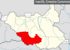 Localisation de lÉtat de lÉquatoria-Occidental au Soudan du Sud.