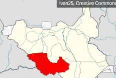 Localisation de lÉtat de lÉquatoria-Occidental au Soudan du Sud.