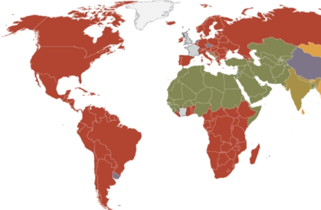 Moins de pays à majorité chrétienne, selon un rapport du Pew Research Center