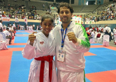 Une jeune chrétienne pakistanaise de 12 ans remporte la médaille d’or au Championnat d’Asie du Sud de karaté au Sri Lanka