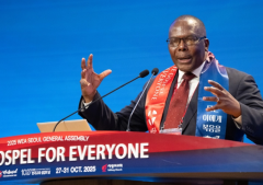 Que la lumière soit » : Le Révérend Dr Goodwill Shana, président exécutif de l’Alliance évangélique mondiale, appelle à l’unité dans la diversité lors de l’assemblée mondiale à Séoul
